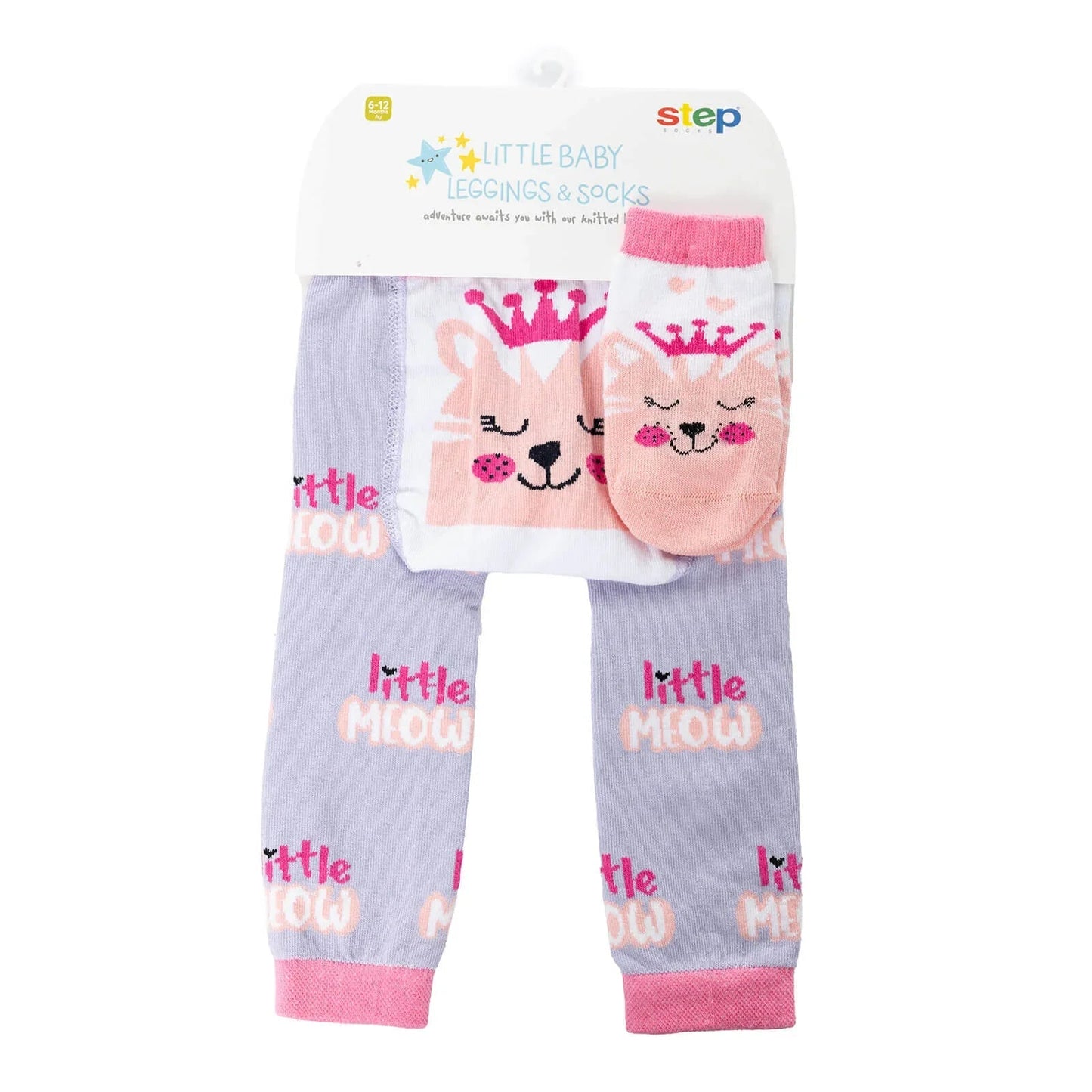 Step Tights and Socks - Lilac - mezetto ebebek ebebek