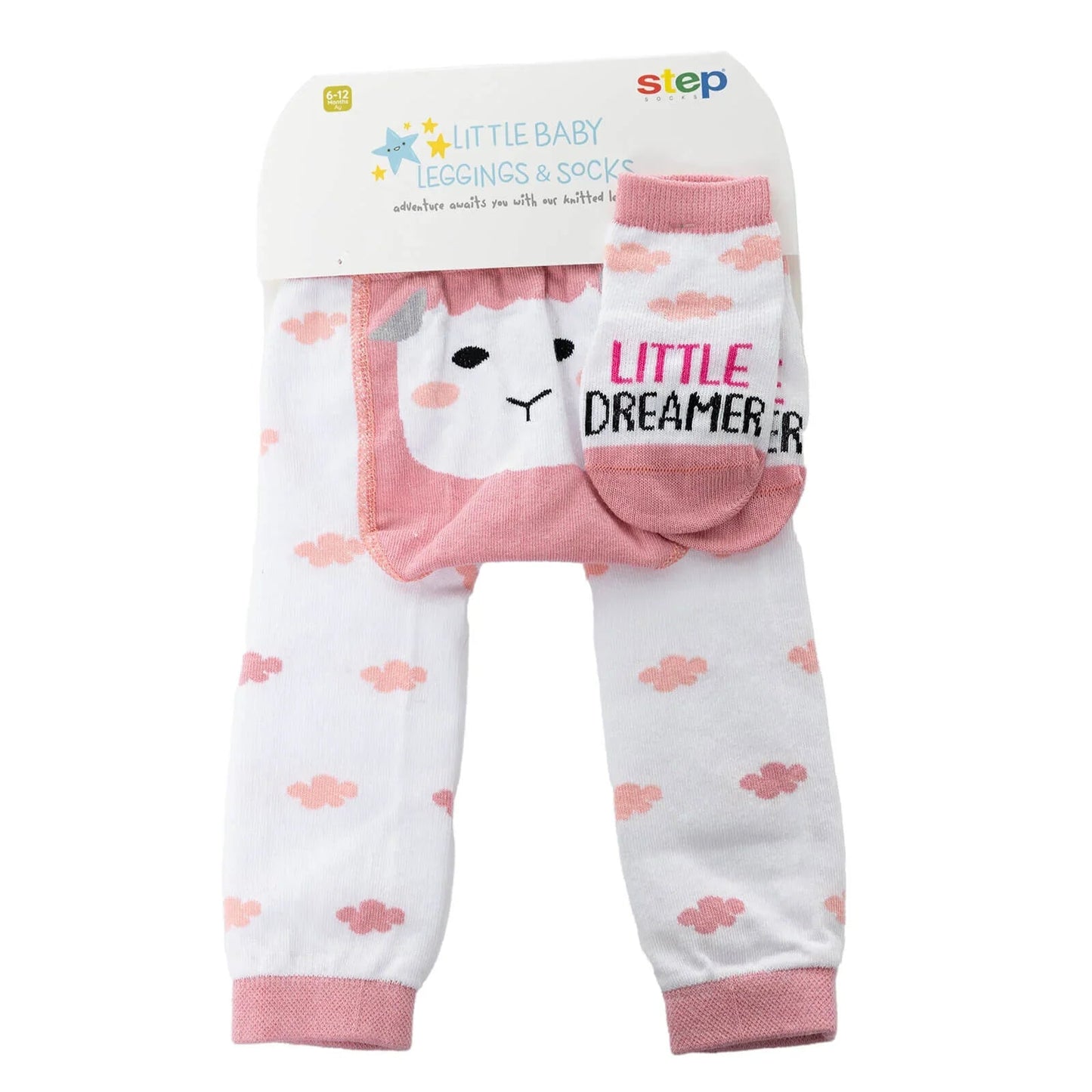 Step Tights and Socks - Pink - mezetto ebebek ebebek