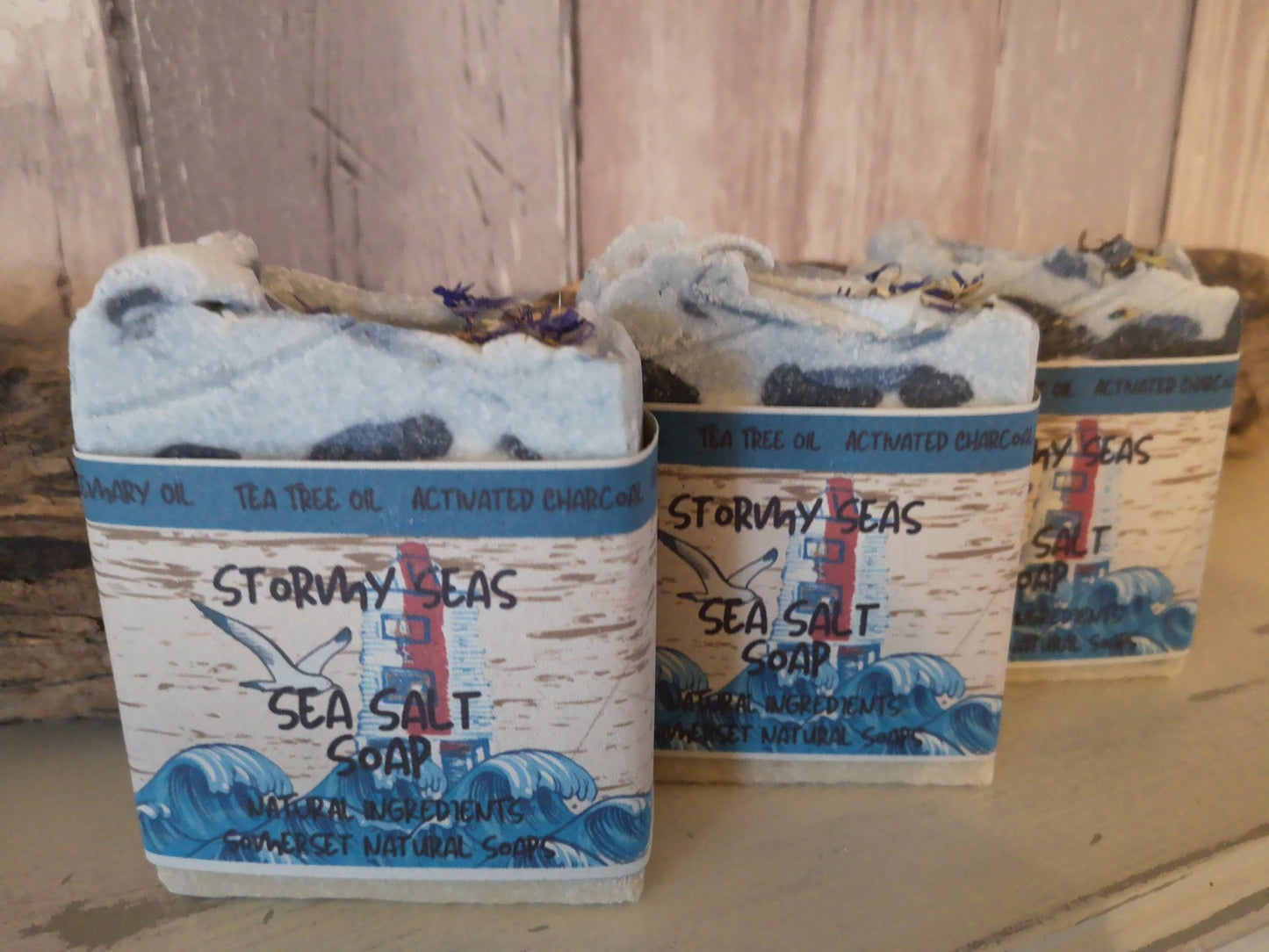 Stormy Seas Sea Salt Soap - mezetto Shopify Collective Somerset Natural Soaps