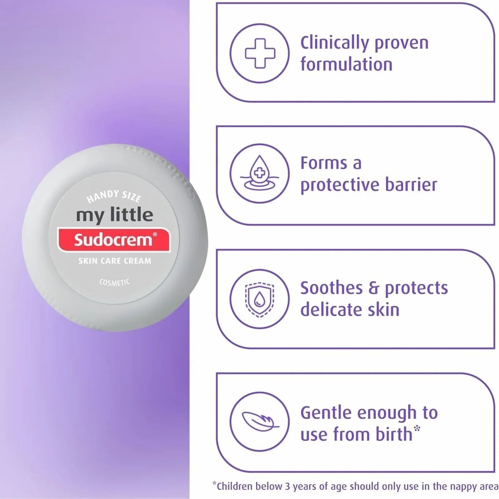 Sudocrem My Little Skin Care Cream 22g - mezetto ebebek ebebek