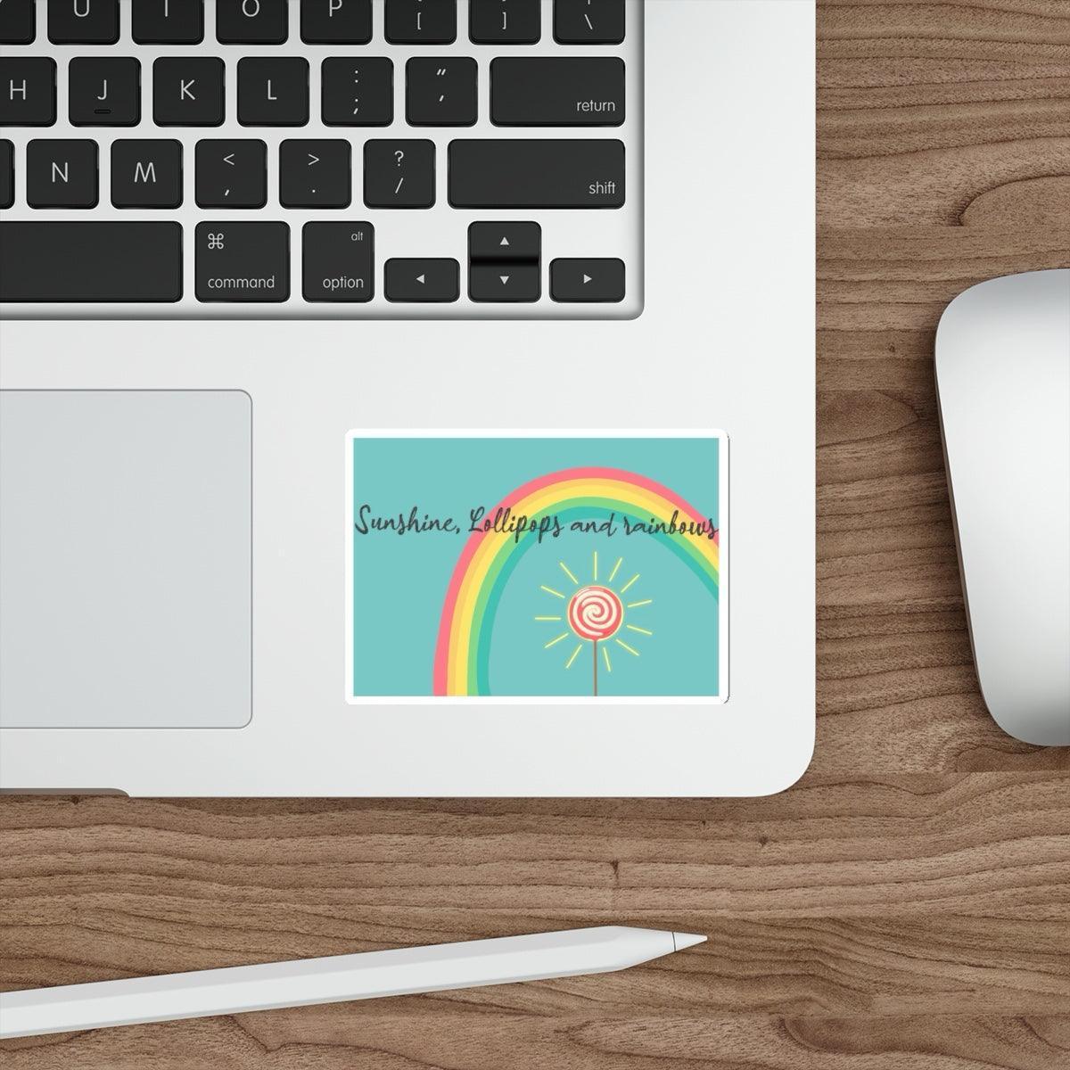 Sunshine, Lollipops & Rainbows Sticker – Joyful Vibes - mezetto KEOLIX KEOLIX
