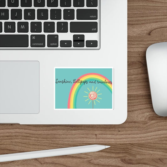 Sunshine, Lollipops & Rainbows Sticker – Joyful Vibes - mezetto KEOLIX KEOLIX