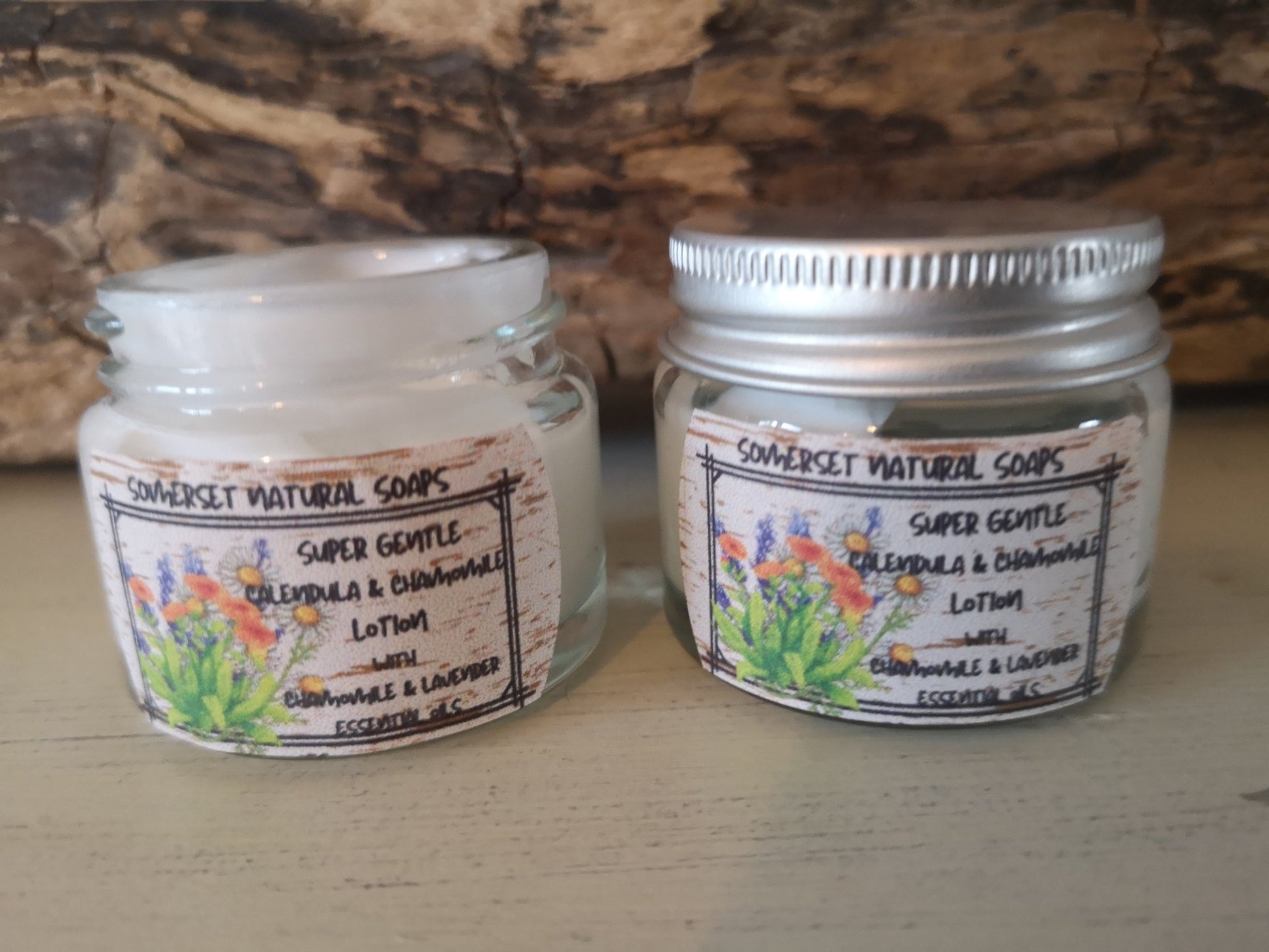 Super Gentle Moisturizer Cream with Lavender & Chamomile Essential oil - mezetto Shopify Collective Somerset Natural Soaps