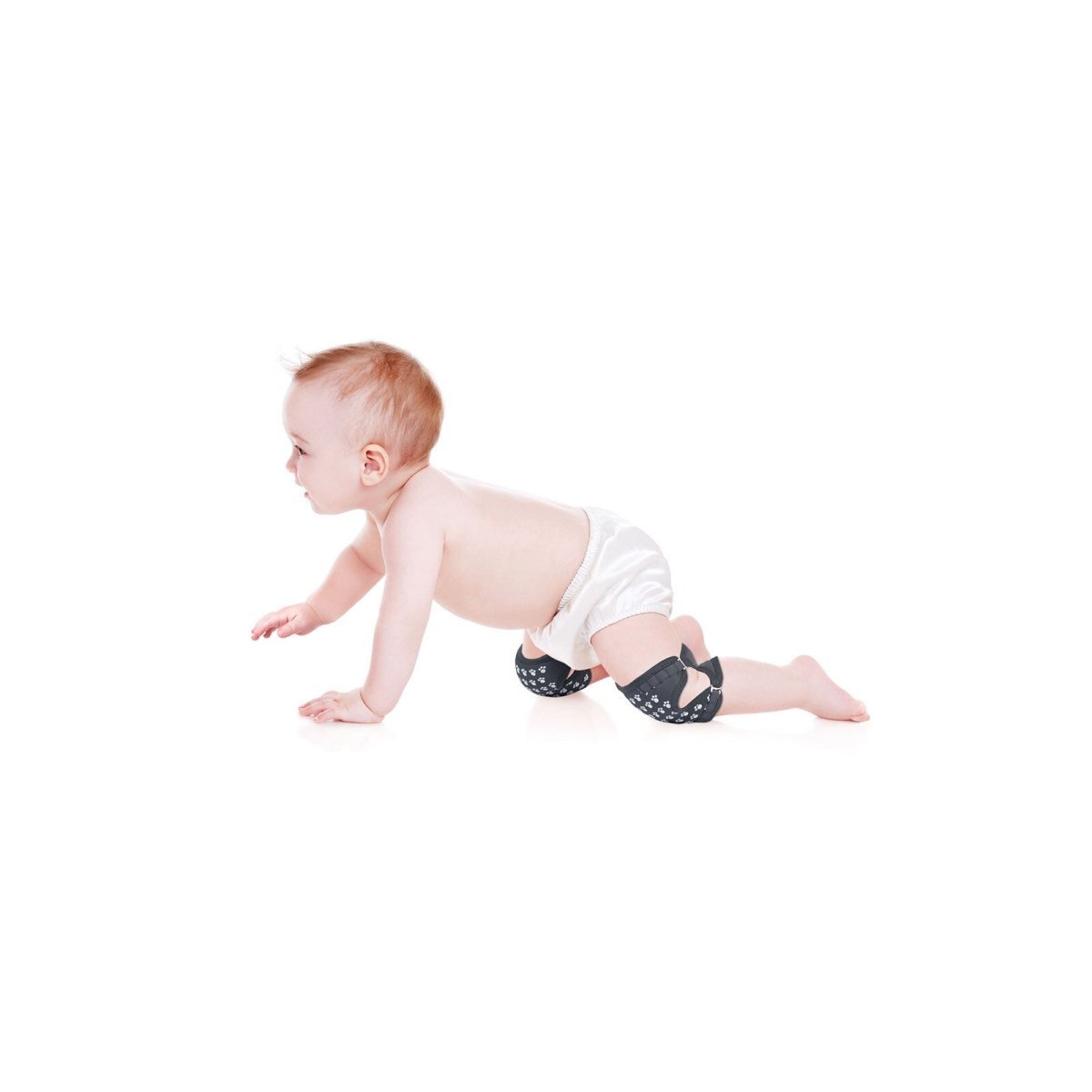 Supported Crawling Knee Brace - Grey - mezetto ebebek ebebek