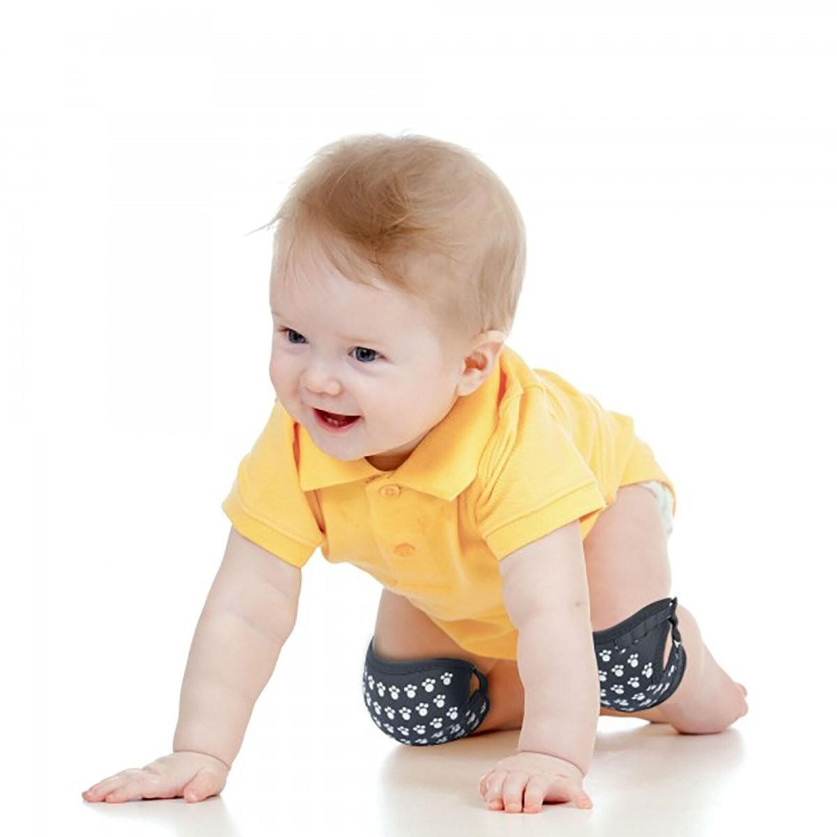 Supported Crawling Knee Brace - Grey - mezetto ebebek ebebek