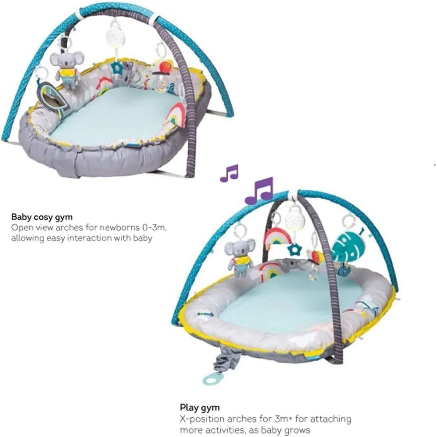 Taf Toys Koala Musical Cosy Gym - mezetto ebebek ebebek