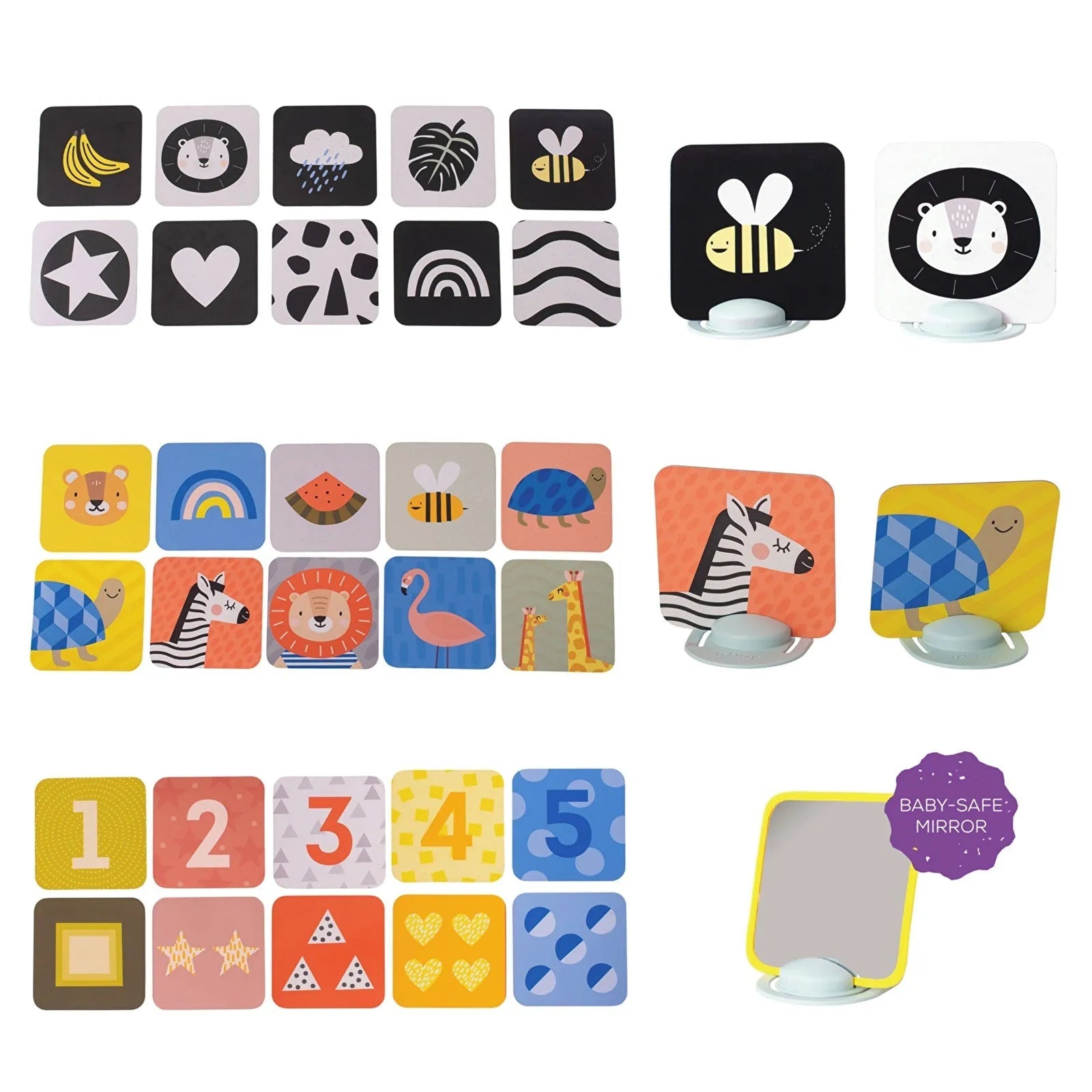 Taf Toys My First Tummy Time Cards - mezetto ebebek ebebek