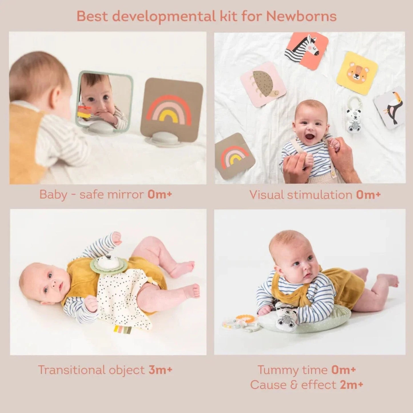 Taf Toys Newborn Play & Develop Kit - mezetto ebebek ebebek