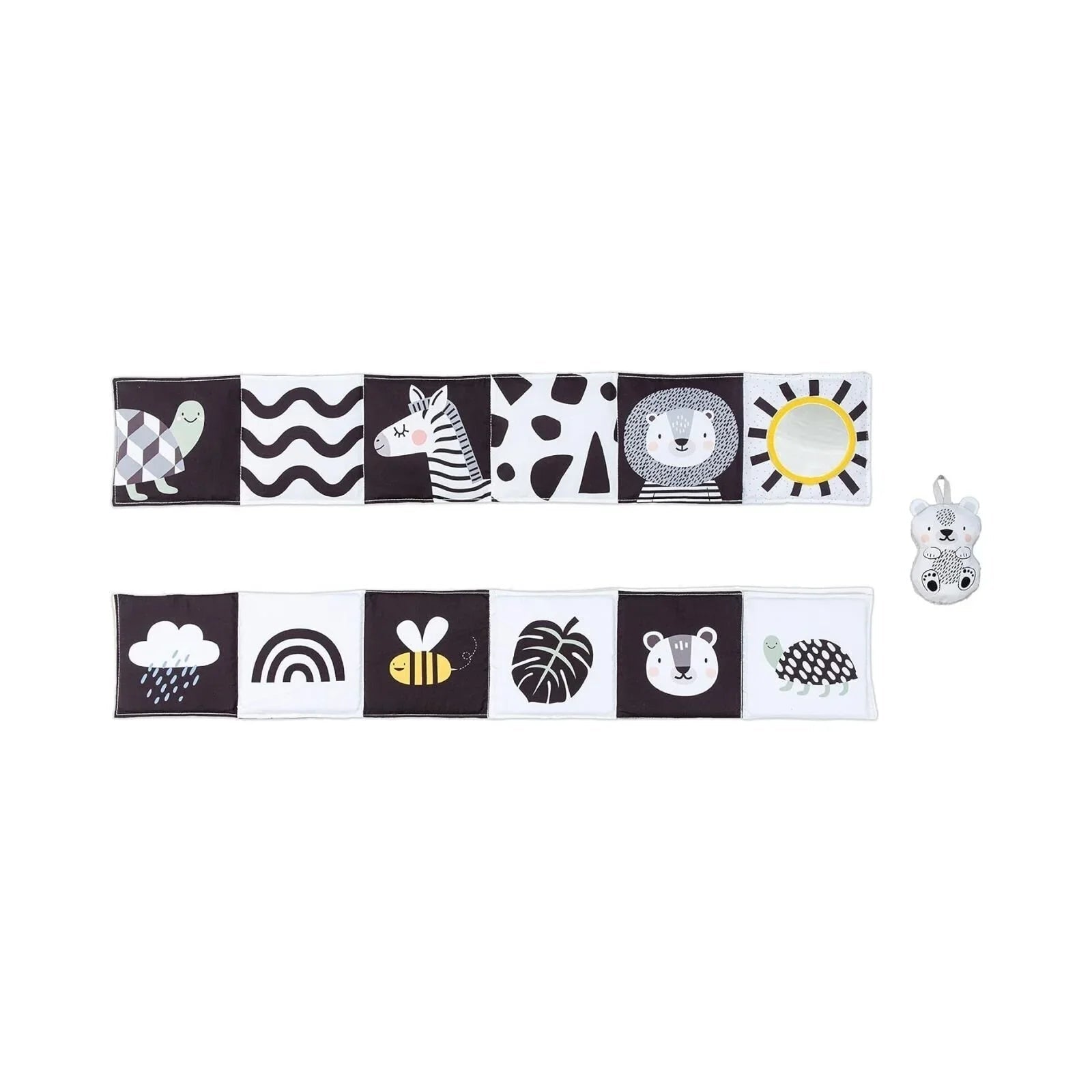 Taf Toys Savannah Black & White Book - mezetto ebebek ebebek