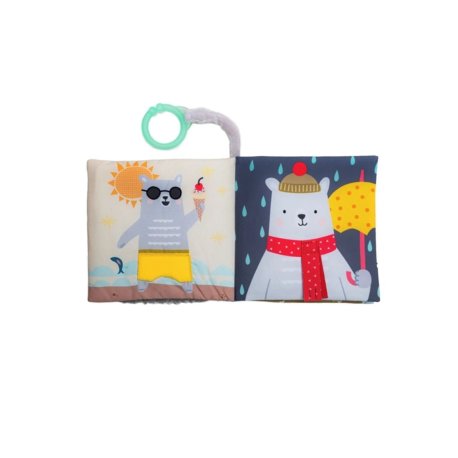 Taf Toys What Does Paul Wear? Book Blue Mix - mezetto ebebek ebebek