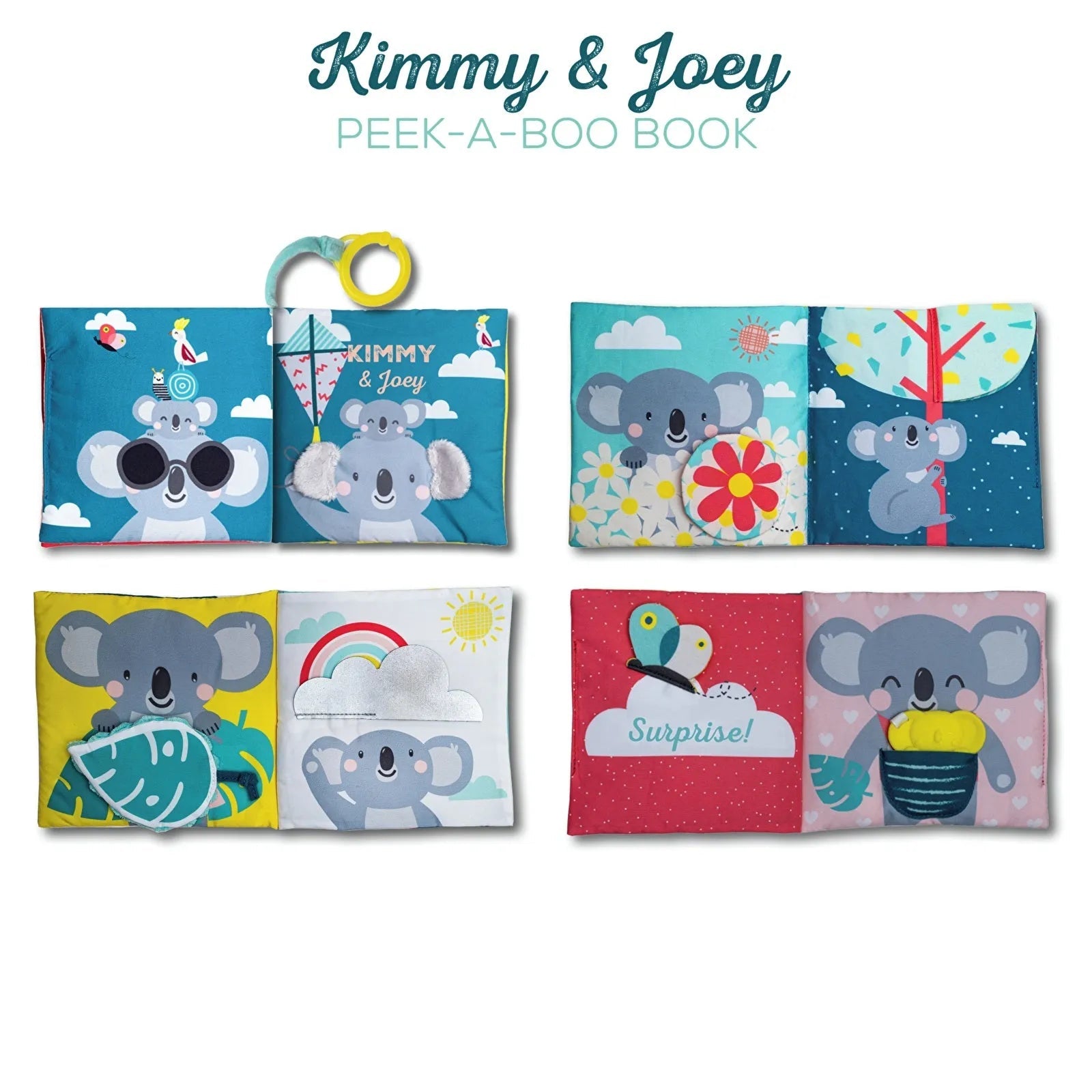 Taf Toys Where is Joey Book? - mezetto ebebek ebebek