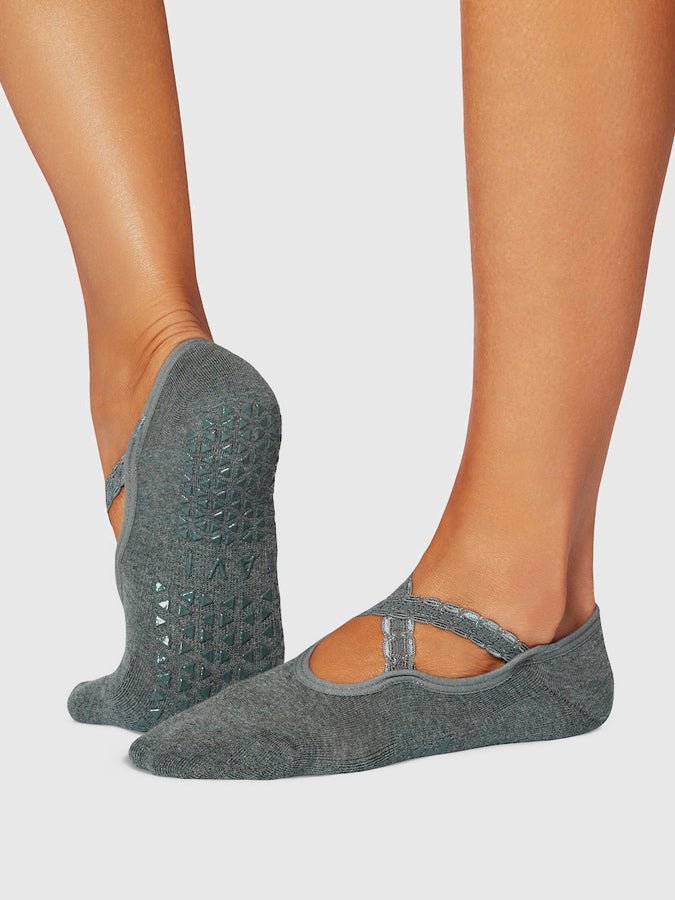 Tavi Chloe Grip Socks - mezetto Shopify Collective Yoga Studio Store