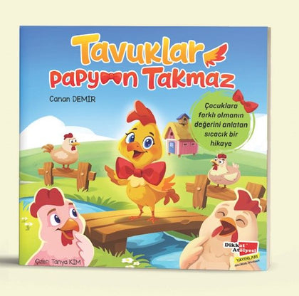 Tavuklar Papyon Takmaz - Dikkat Atölyesi Yayınları Kitap