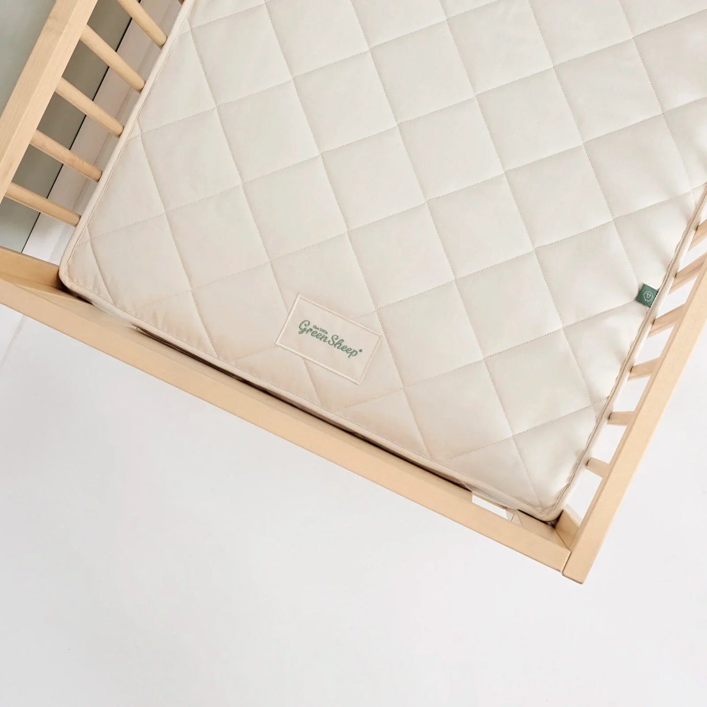 The Little Green Sheep Twist Natural Cot Mattress 60x120cm - mezetto ebebek ebebek