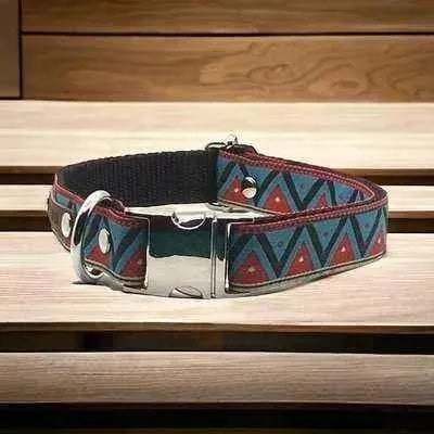 "The Maddy" Personalised Cotton Collar - mezetto