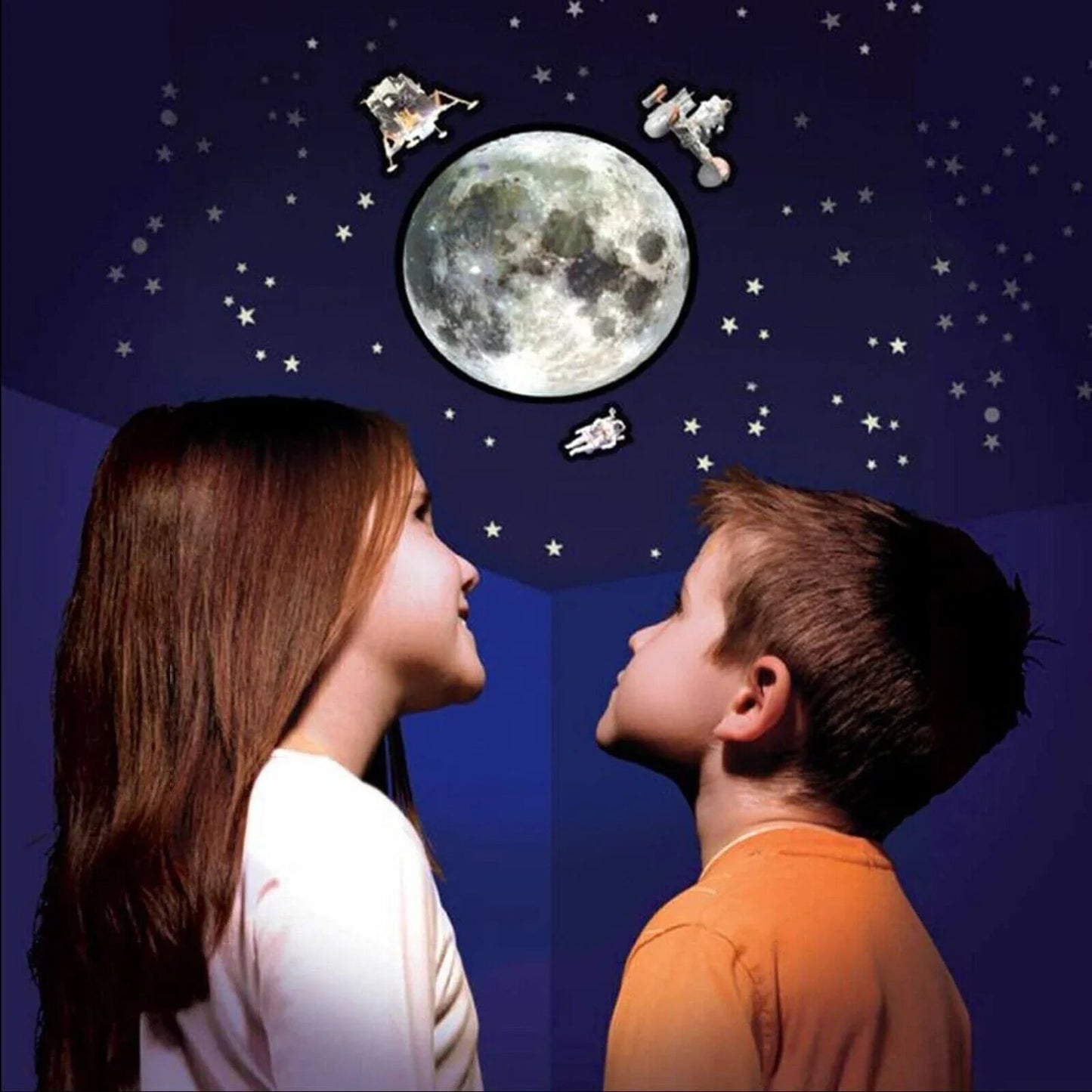 The Original Glowstars Company 3D Moon - mezetto ebebek ebebek