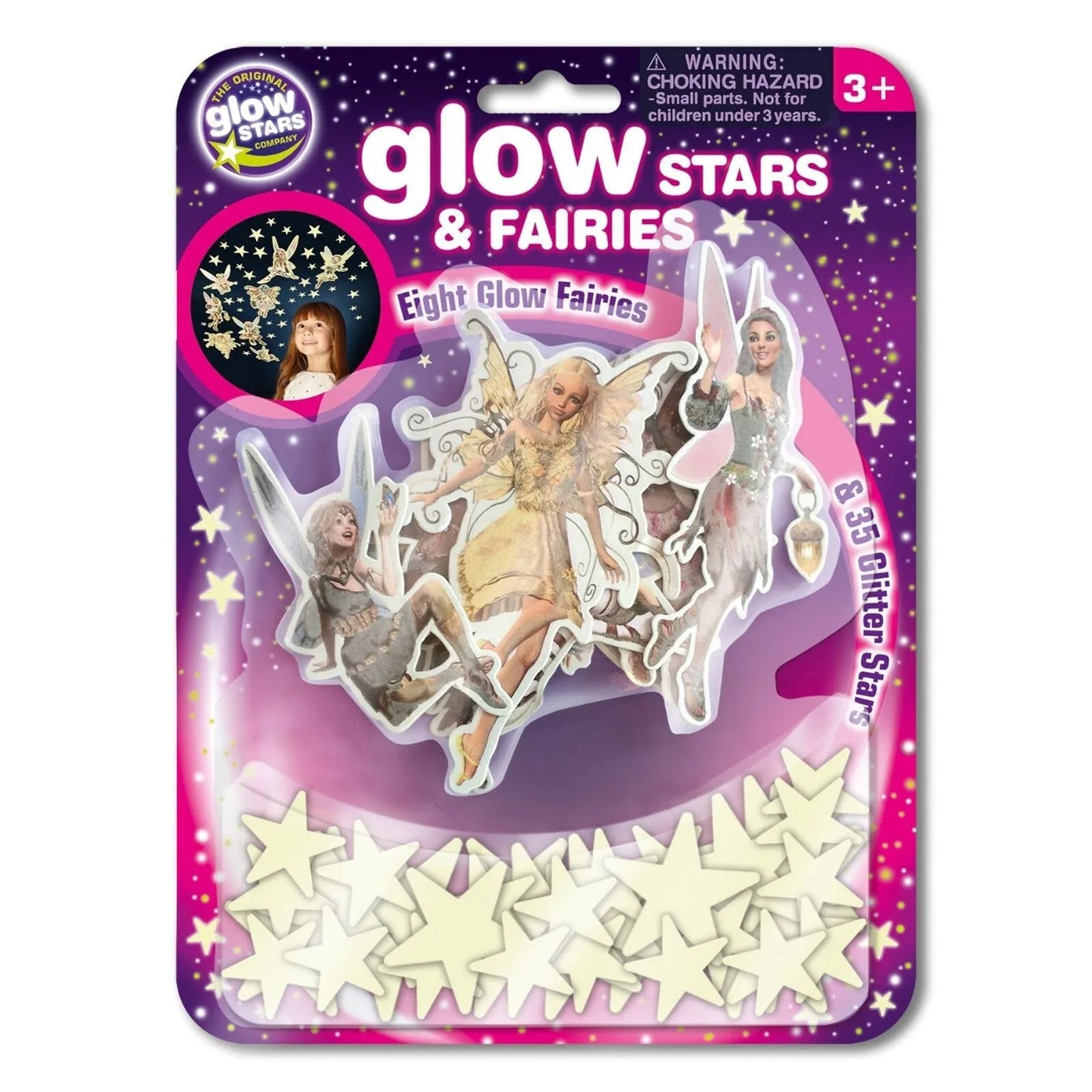 The Original Glowstars Company Glitter Stars & Fairies - mezetto ebebek ebebek