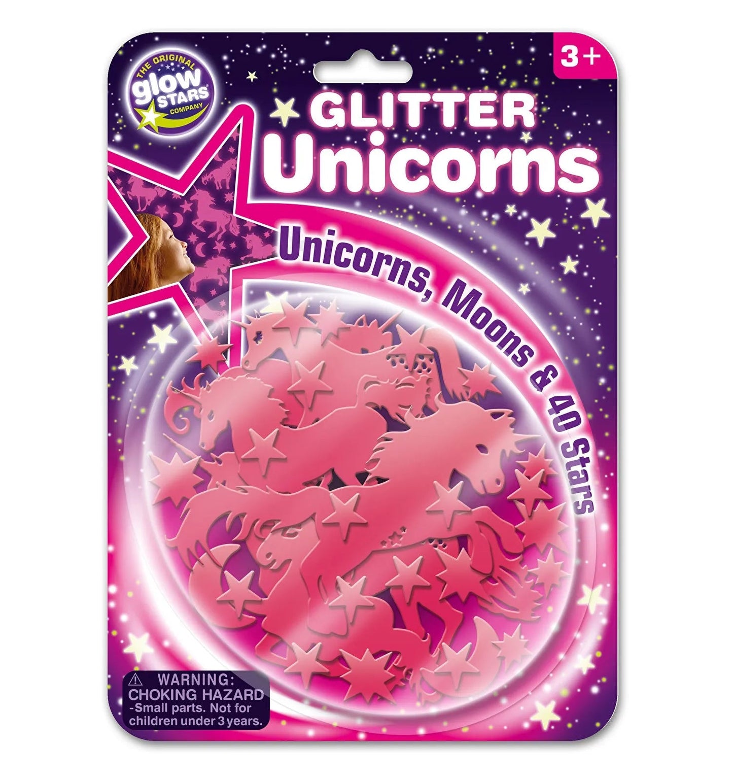 The Original Glowstars Company Glitter Unicorns - mezetto ebebek ebebek