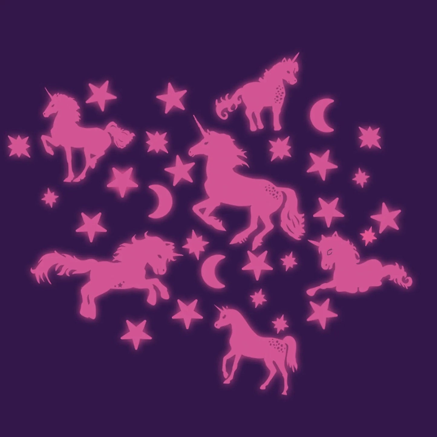 The Original Glowstars Company Glitter Unicorns - mezetto ebebek ebebek