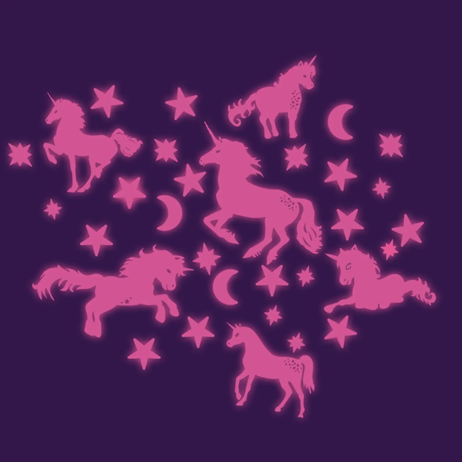 The Original Glowstars Company Glitter Unicorns - mezetto ebebek ebebek