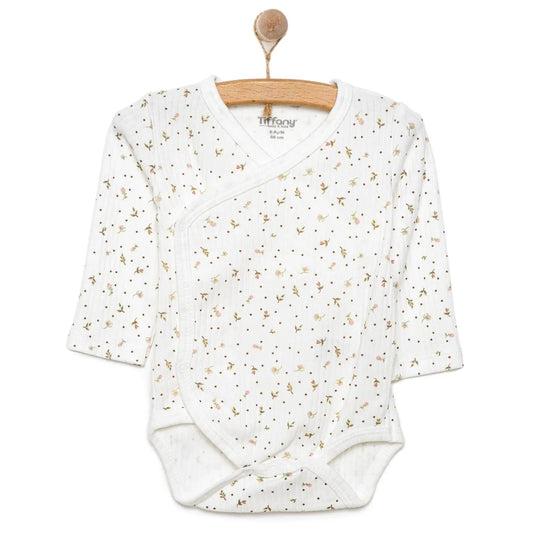 Tiffany Girl Bodysuit - Ecru - mezetto ebebek ebebek