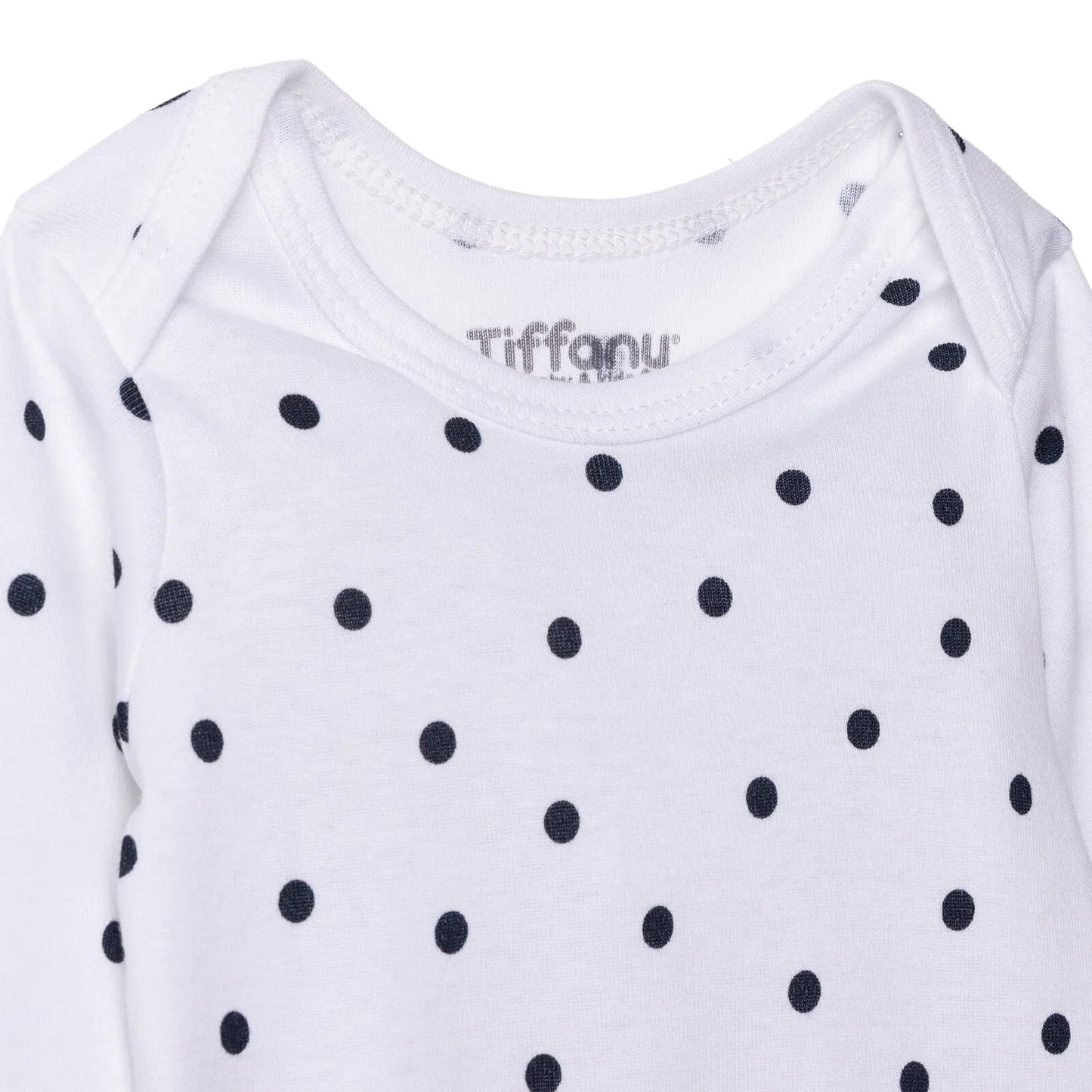 Tiffany Long Sleeve Body - Ecru - mezetto ebebek ebebek
