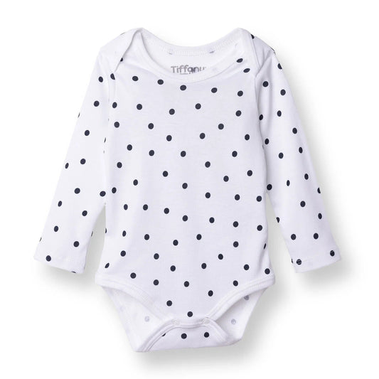 Tiffany Long Sleeve Body - Ecru - mezetto ebebek ebebek
