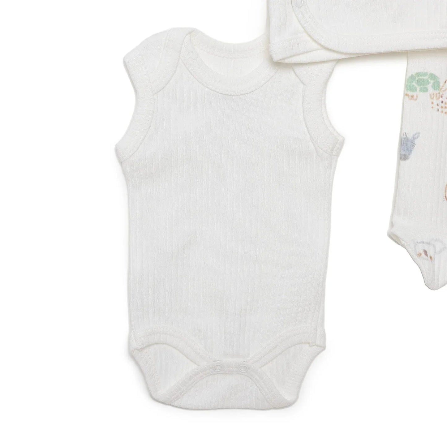 Tiffany Newborn Boy Premature Baby Set - Ecru - mezetto ebebek ebebek