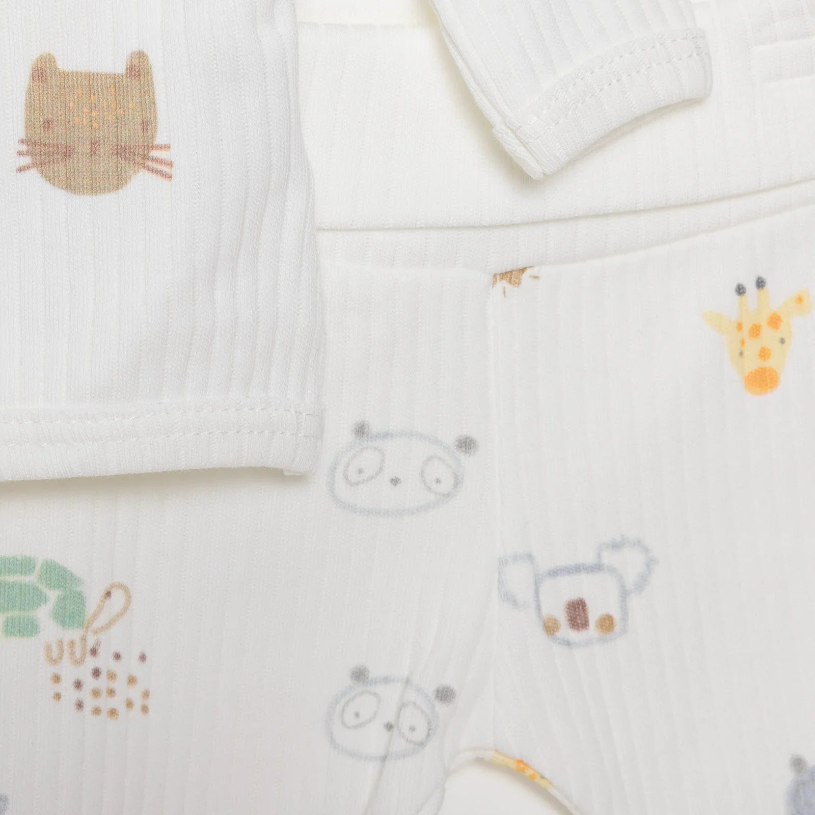 Tiffany Newborn Boy Premature Baby Set - Ecru - mezetto ebebek ebebek
