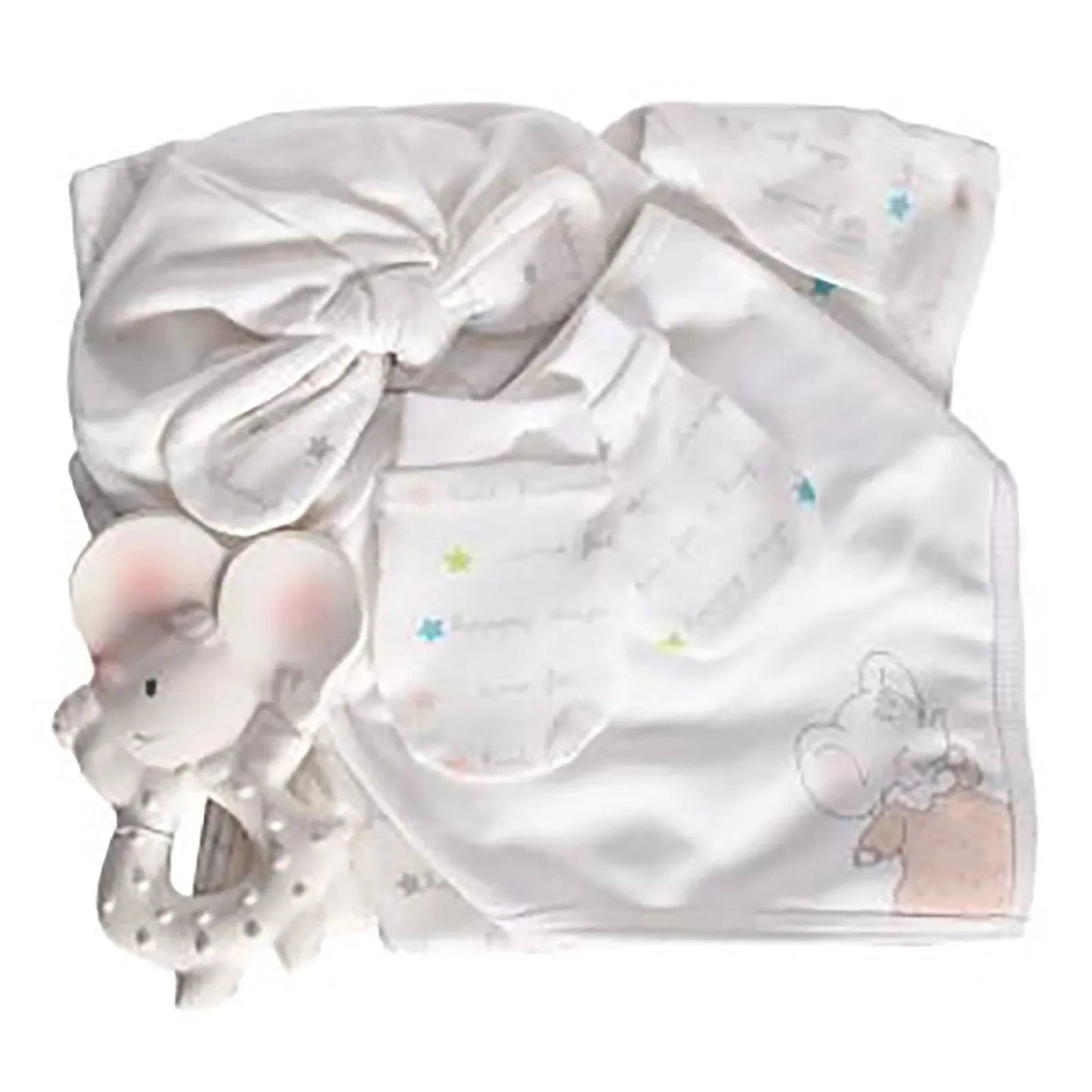 Tikiri Meiya the Mouse New Born Baby Gift Starter Set - mezetto ebebek ebebek