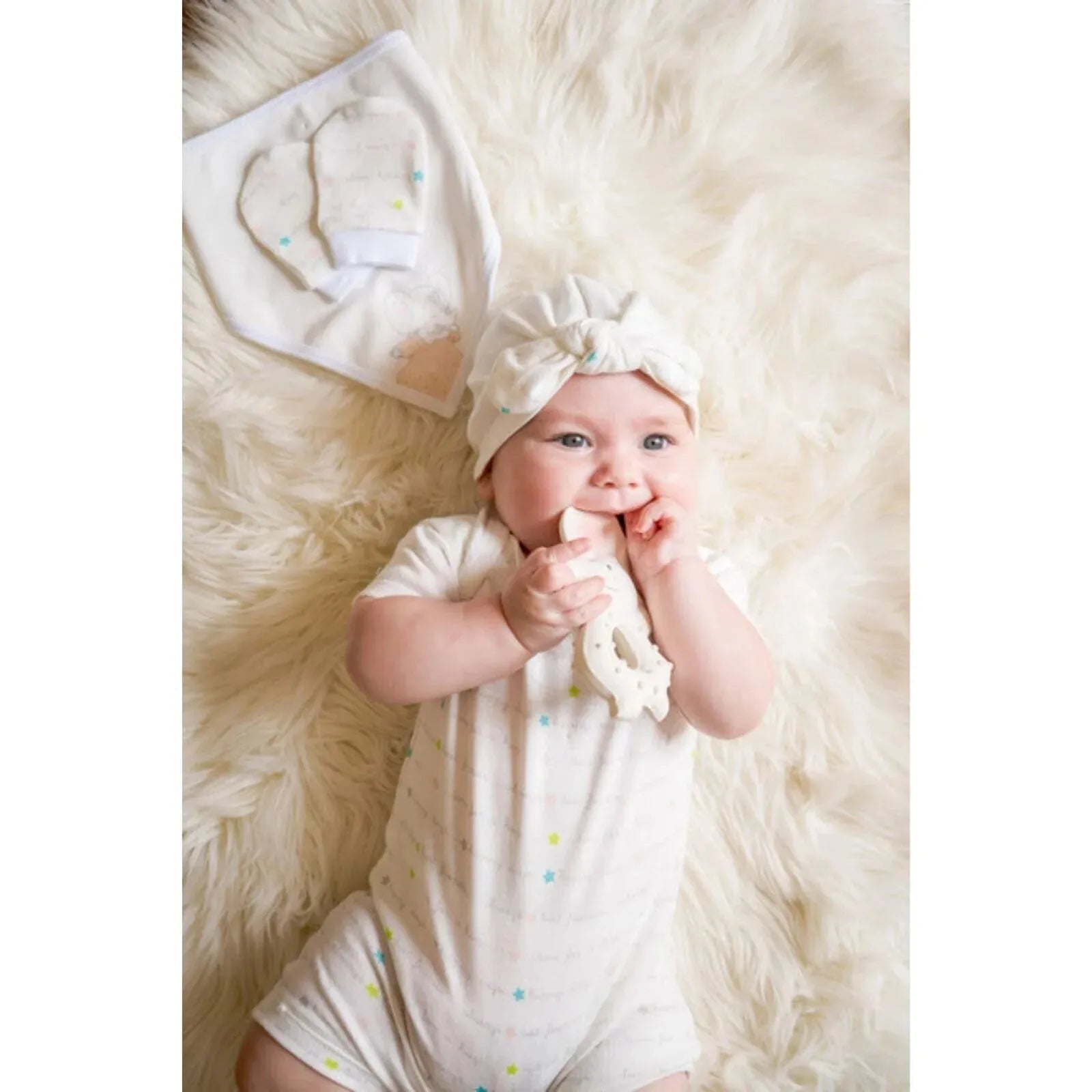 Tikiri Meiya the Mouse New Born Baby Gift Starter Set - mezetto ebebek ebebek