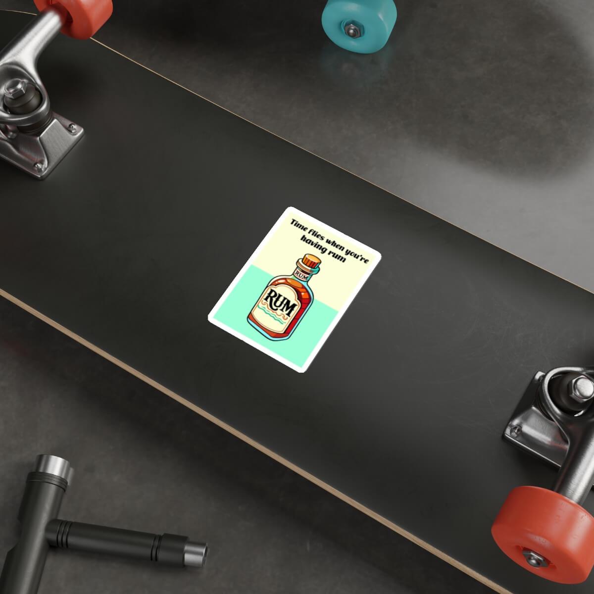 Time Flies When You’re Having Rum Sticker - mezetto KEOLIX KEOLIX