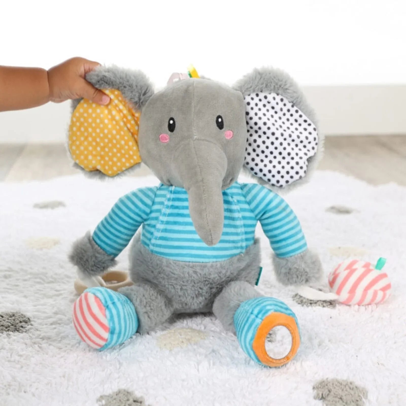 Tiny Talents Olfi Sensory Elephant - mezetto ebebek ebebek