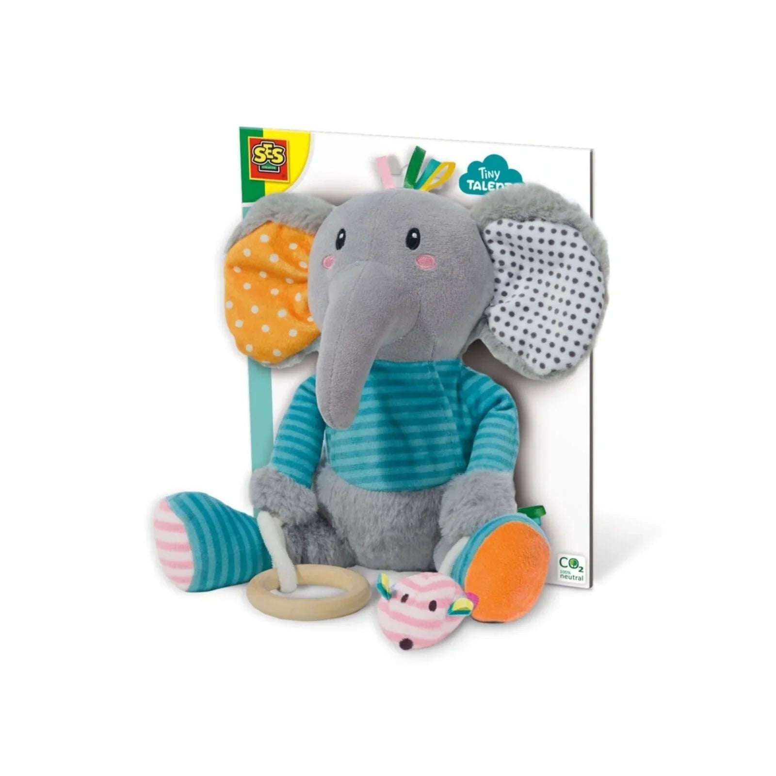 Tiny Talents Olfi Sensory Elephant - mezetto ebebek ebebek
