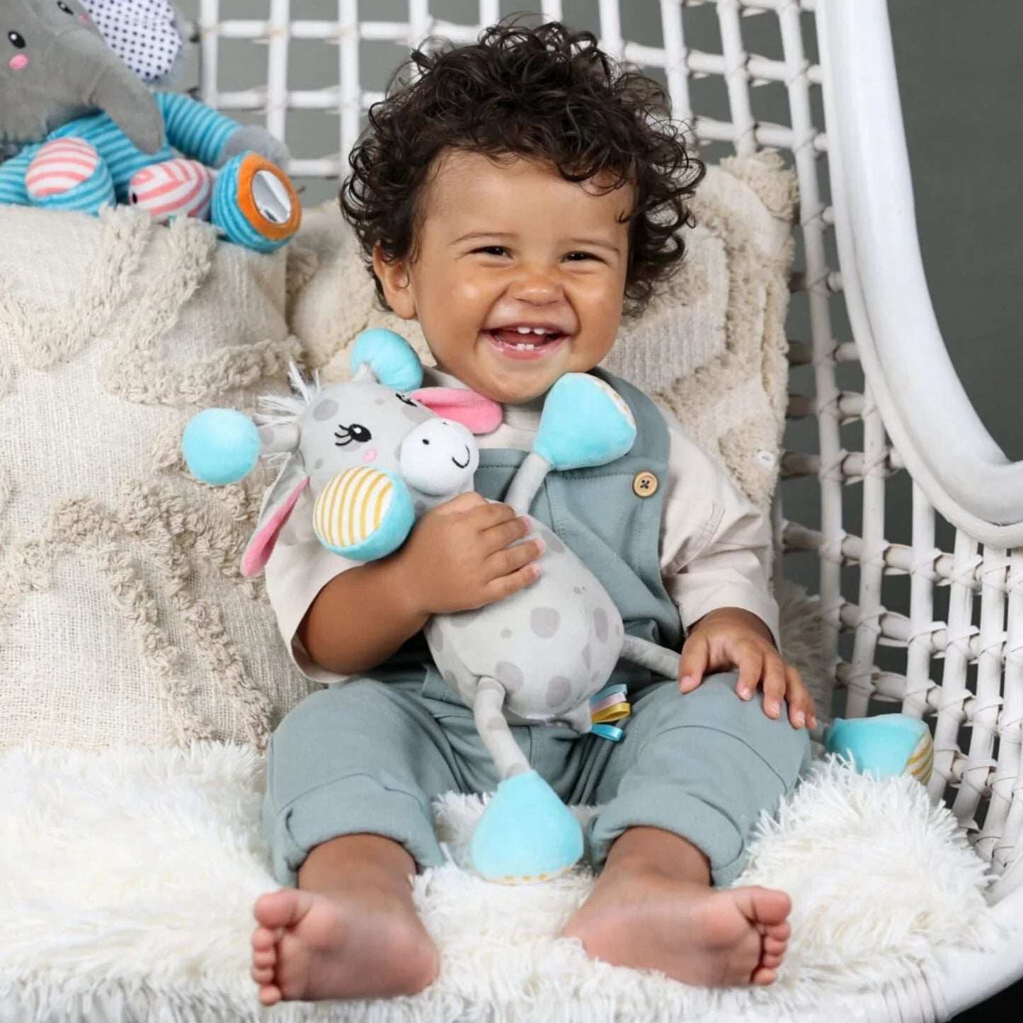 Tiny Talents Sally Sensory Giraffe - mezetto ebebek ebebek