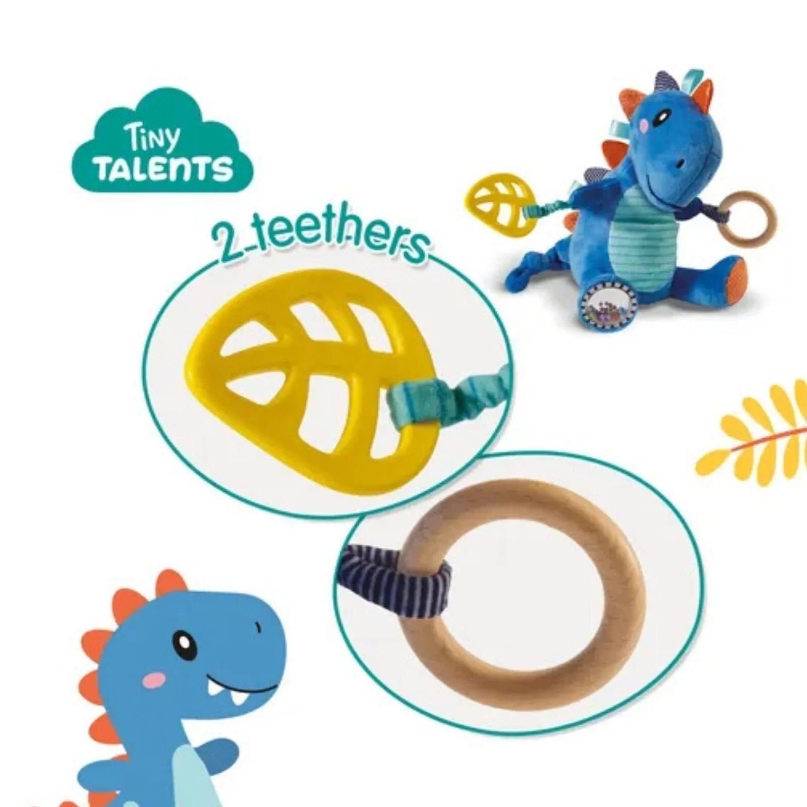 Tiny Talents Tex Sensory T - Rex - mezetto ebebek ebebek