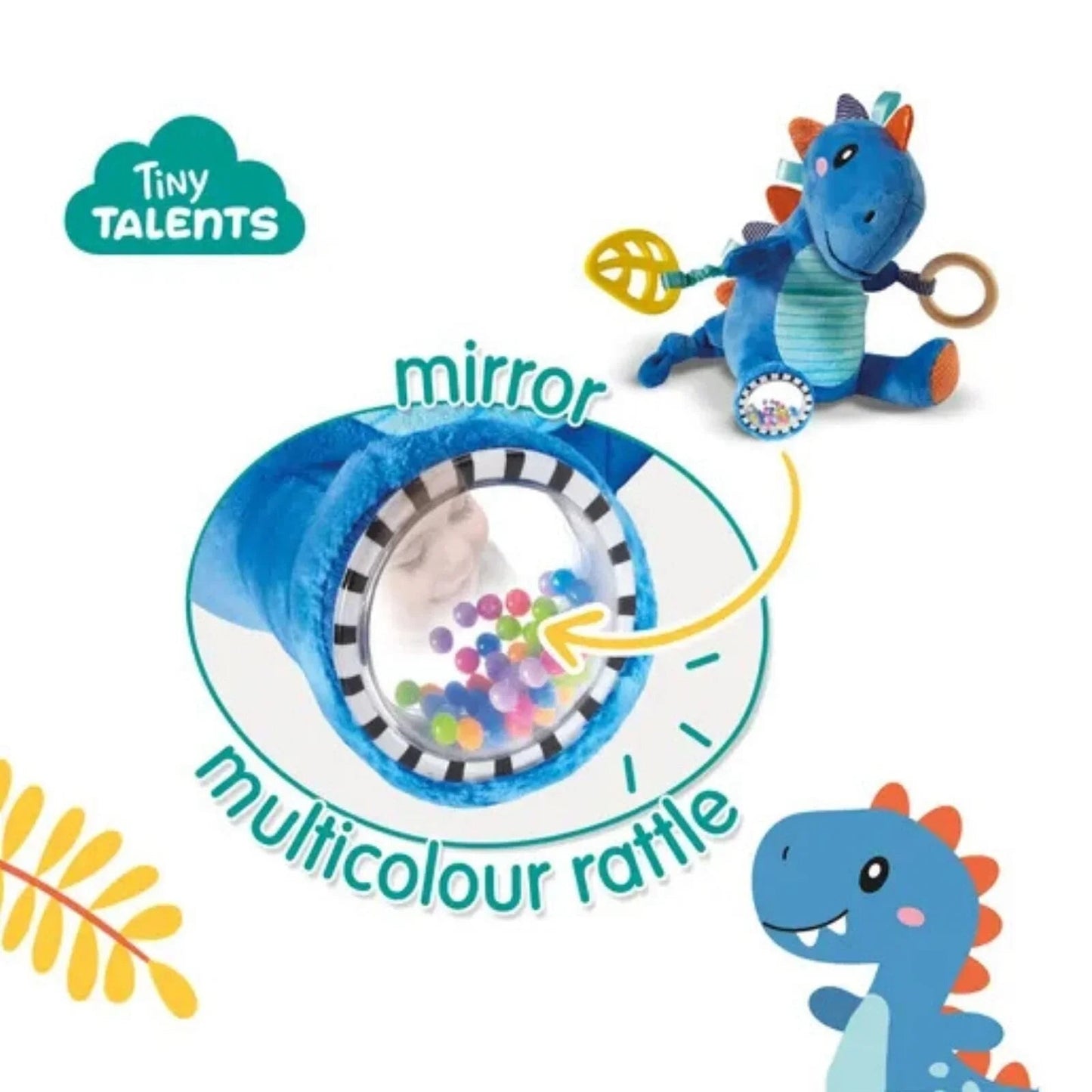 Tiny Talents Tex Sensory T - Rex - mezetto ebebek ebebek
