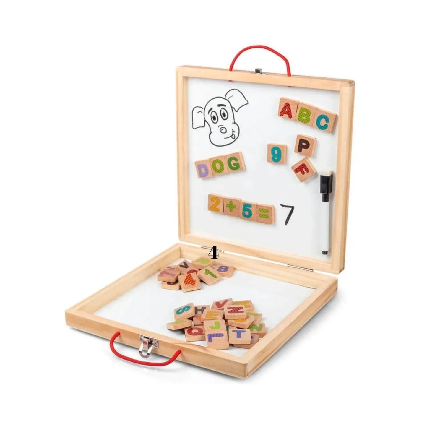 Tobar - Wooden 3 - in - 1 Activity Case - mezetto ebebek ebebek