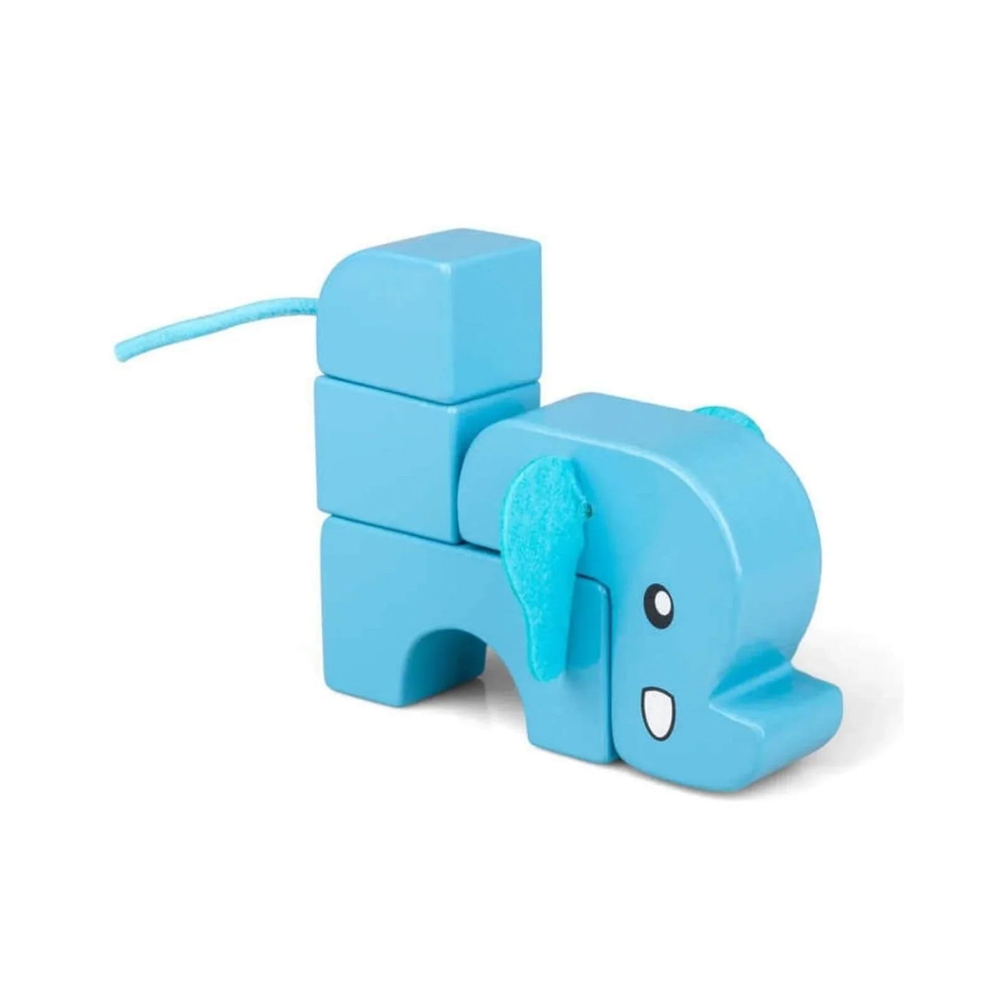 Tobar - Wooden Stack And Play Safari Animals - mezetto ebebek ebebek