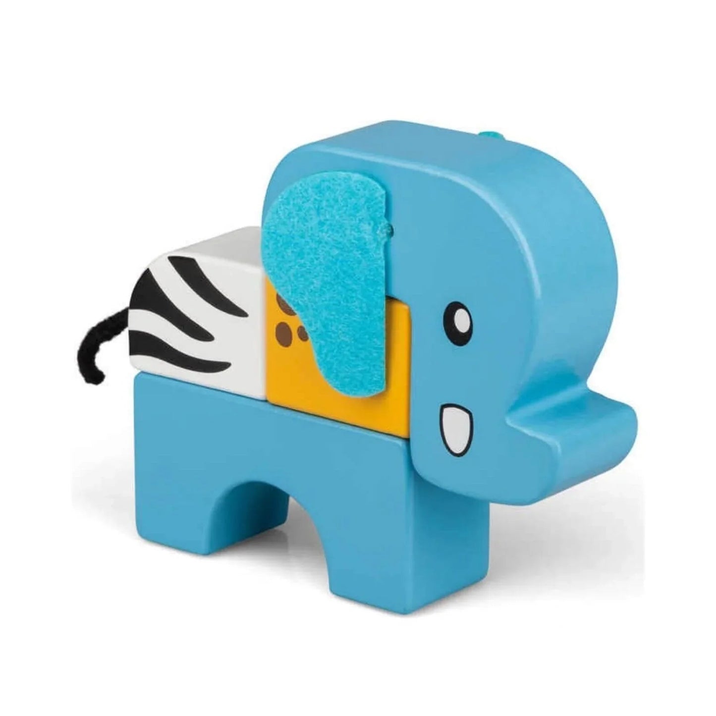 Tobar - Wooden Stack And Play Safari Animals - mezetto ebebek ebebek