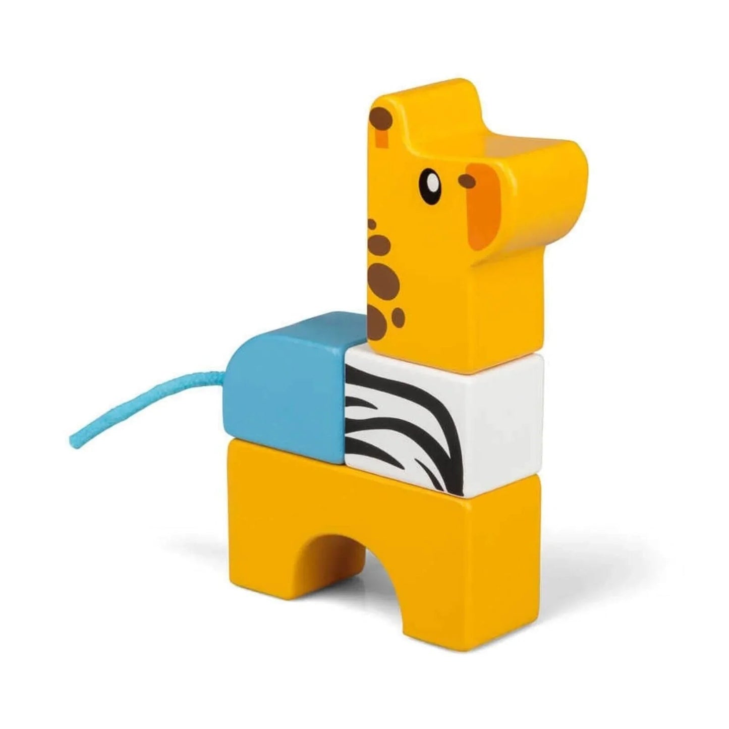 Tobar - Wooden Stack And Play Safari Animals - mezetto ebebek ebebek