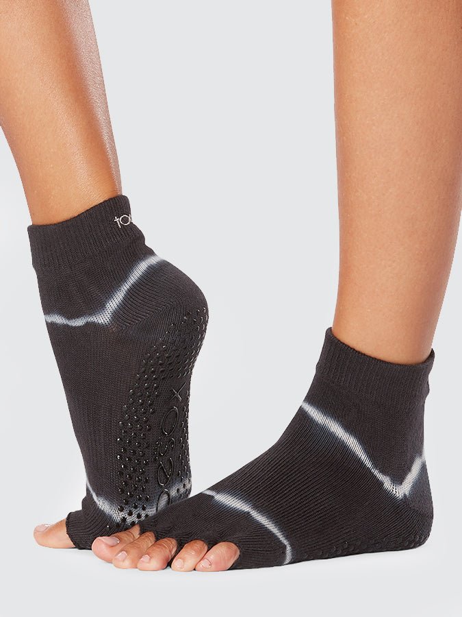 ToeSox Ankle Half Toe Women's Yoga Grip Socks - mezetto Shopify Collective Yoga Studio Store