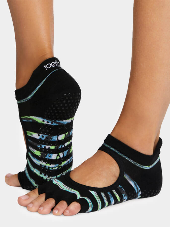 ToeSox Bellarina Tec Half Toe Women's Yoga Socks - mezetto Shopify Collective Yoga Studio Store