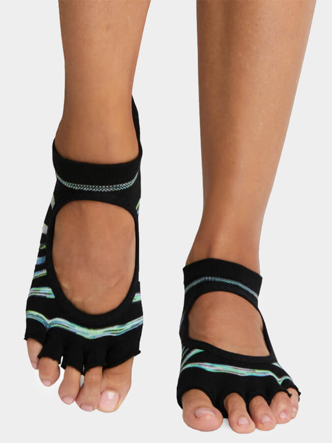 ToeSox Bellarina Tec Half Toe Women's Yoga Socks - mezetto Shopify Collective Yoga Studio Store