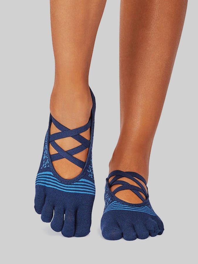 ToeSox Elle Tec Full Toe Women's Yoga Socks - mezetto Shopify Collective Yoga Studio Store