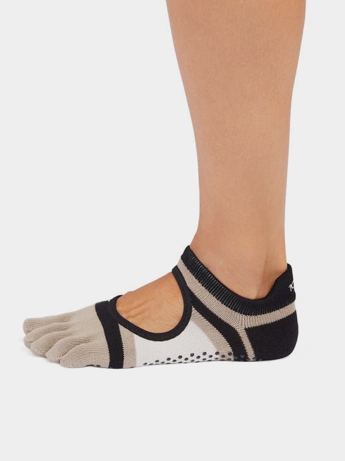ToeSox Full Toe Bellarina Women's Yoga Grip Socks - mezetto Shopify Collective Yoga Studio Store