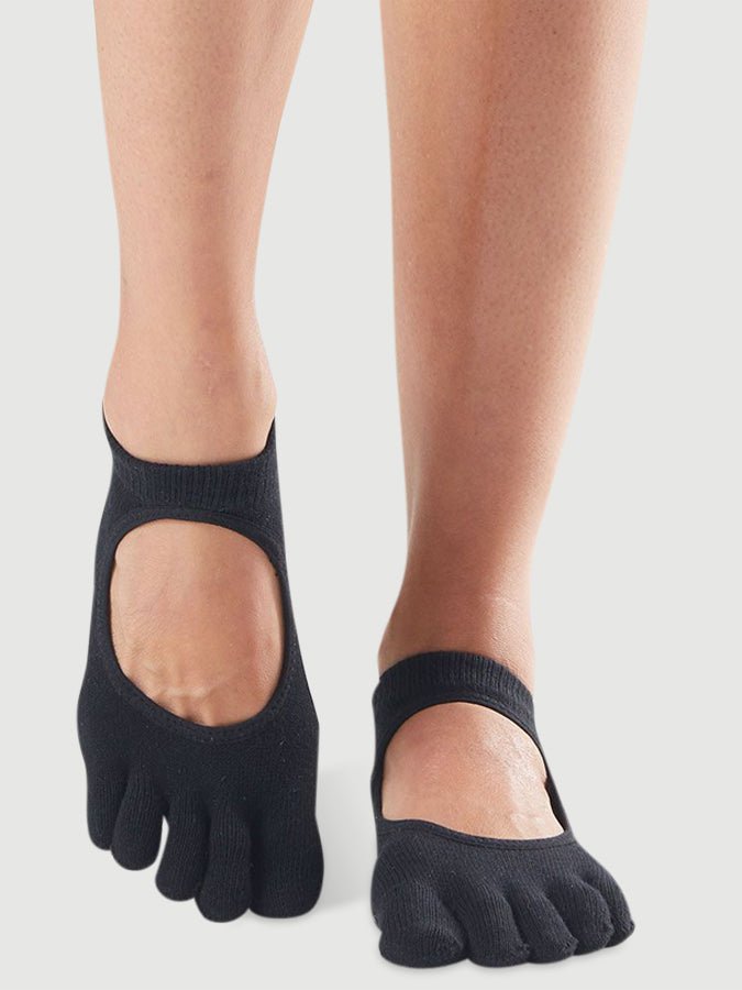ToeSox Full Toe Bellarina Women's Yoga Grip Socks - mezetto Shopify Collective Yoga Studio Store