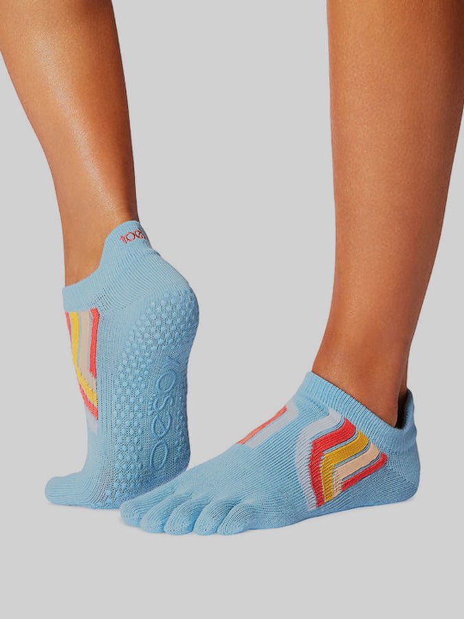 ToeSox Low Rise Full Toe Women's Yoga Grip Socks - mezetto Shopify Collective Yoga Studio Store