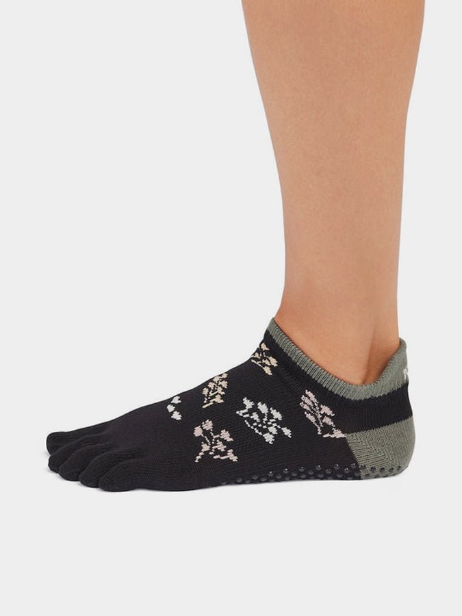 ToeSox Low Rise Full Toe Women's Yoga Grip Socks - mezetto Shopify Collective Yoga Studio Store