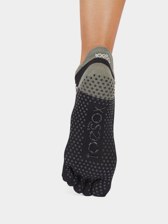 ToeSox Low Rise Full Toe Women's Yoga Grip Socks - mezetto Shopify Collective Yoga Studio Store